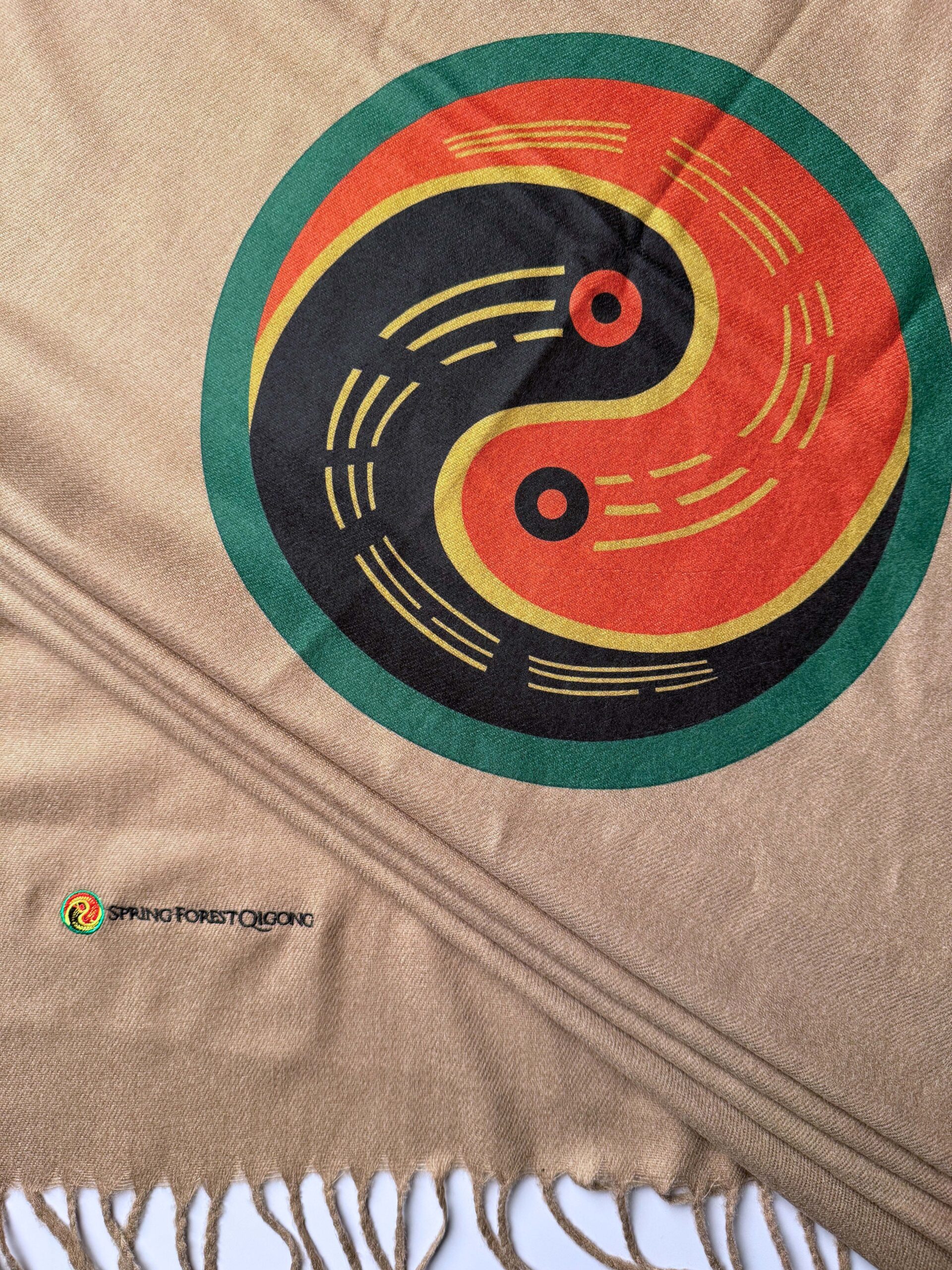 Shawl - Earthy Warm Khaki