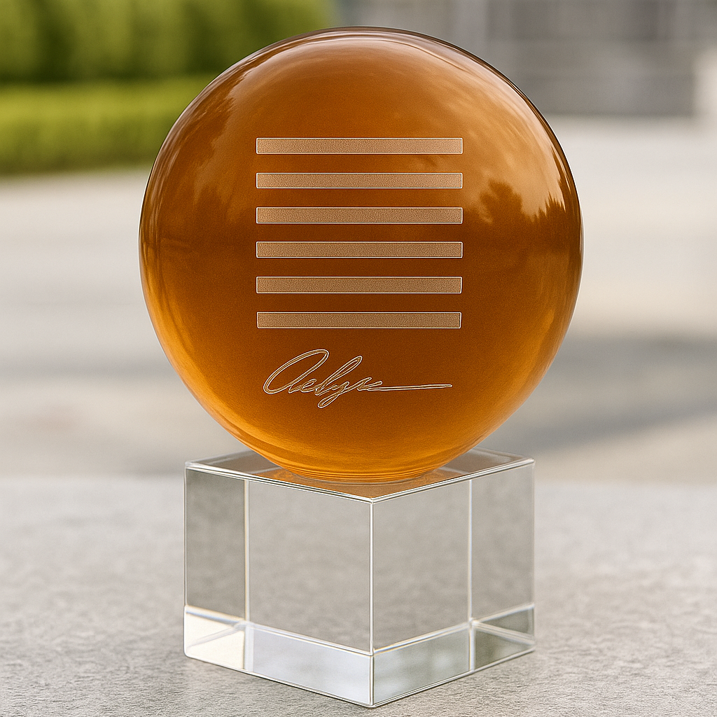 gold crystal ball northwest father