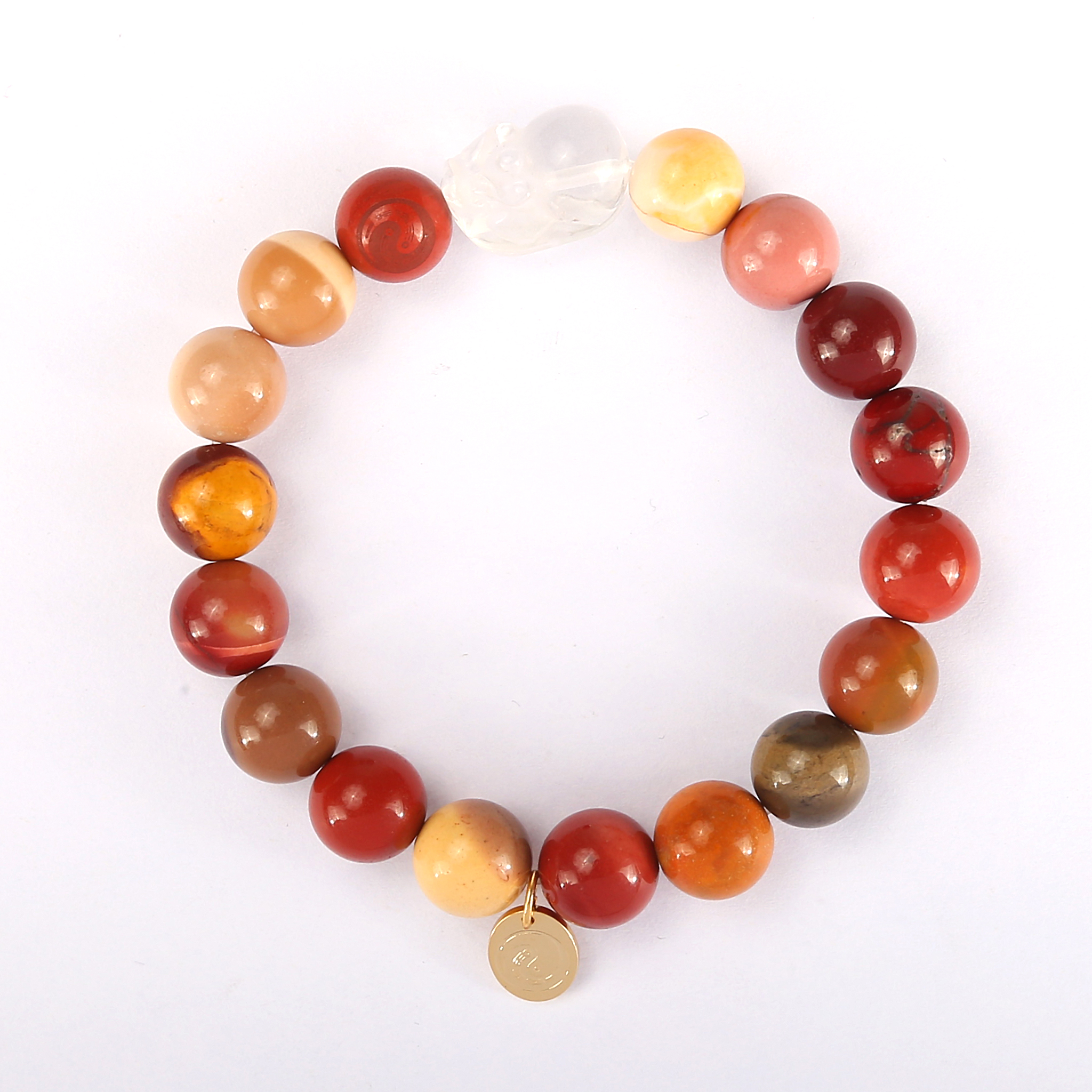 Golden Silk Jade, Red Stone (2)
