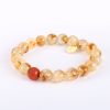 Golden Abundance Qi Bracelet - Small - 8mm/10mm 16cm with SFQ Medallion
