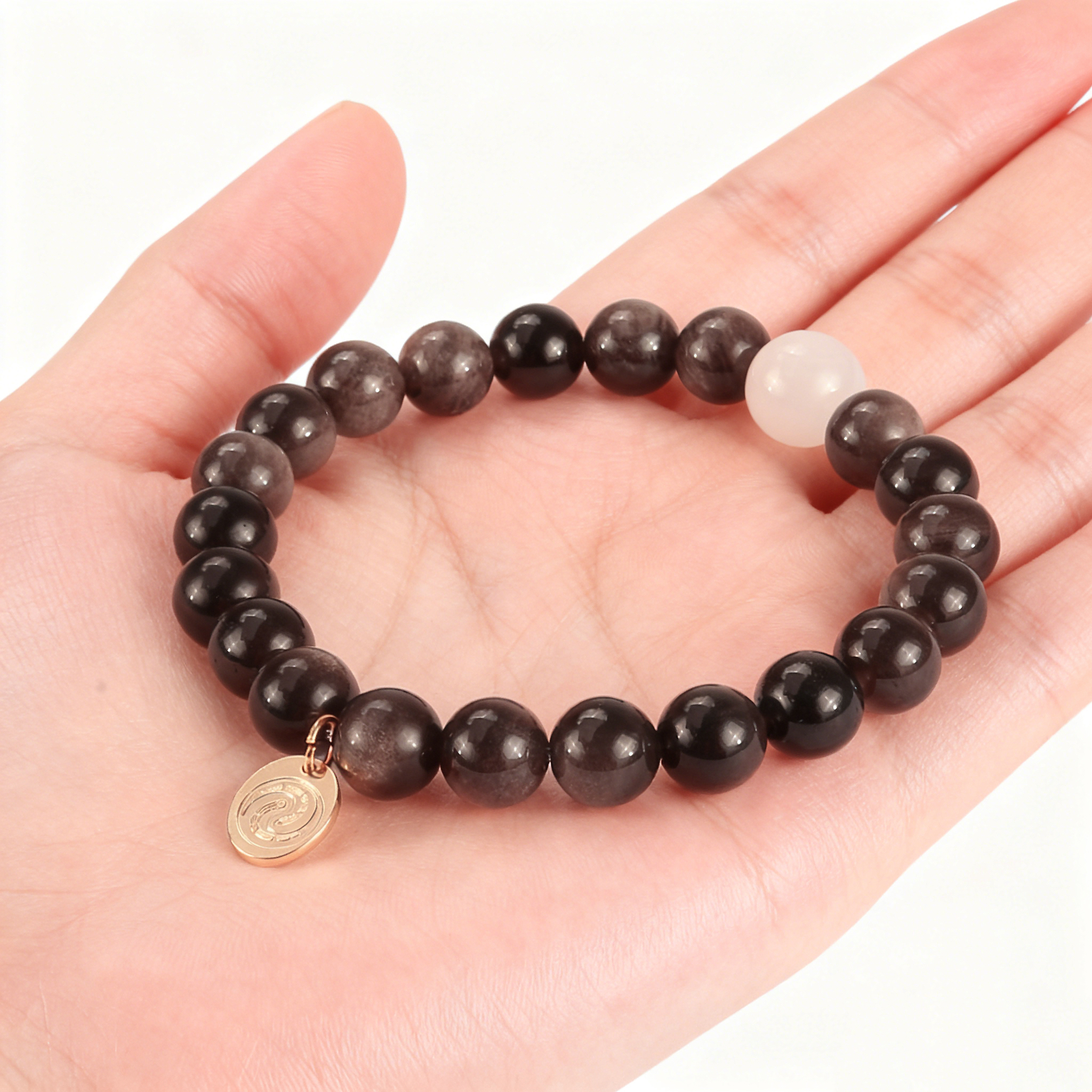 Kidney Qi Harmony Bracelet - Small - 8mm/10mm 16cm - Image 3