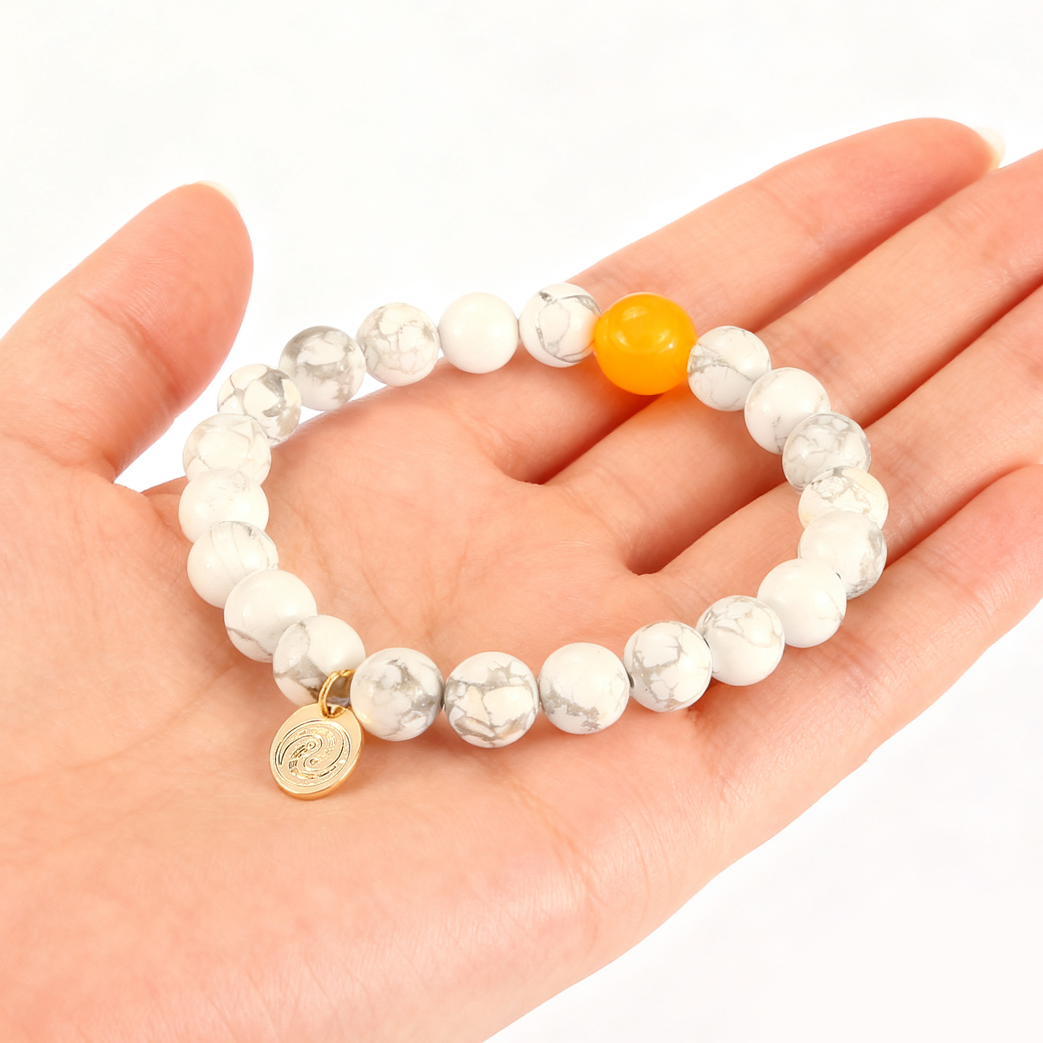 Lung Qi Harmony Bracelet - 10mm/12mm 18cm - Image 2
